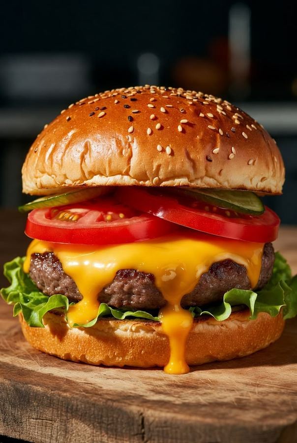 Hambúrguer Cheddar Burguer