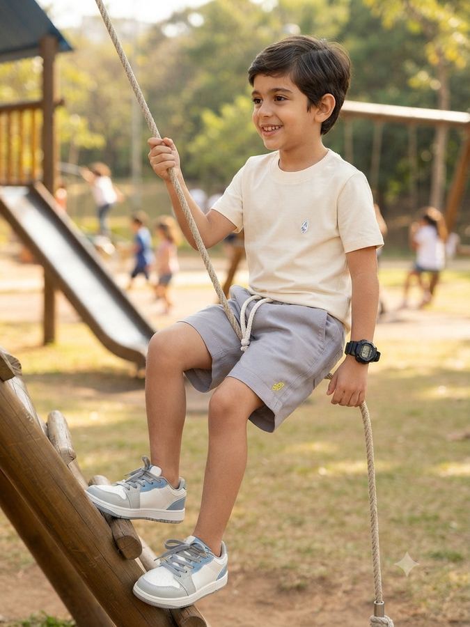 Conjunto Mauricinho na cor off (10 anos)